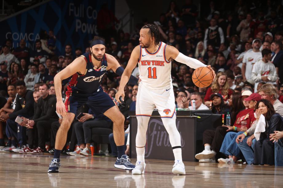 [图]NBA-布伦森30+6 尼克斯3-0骑士夺赛点